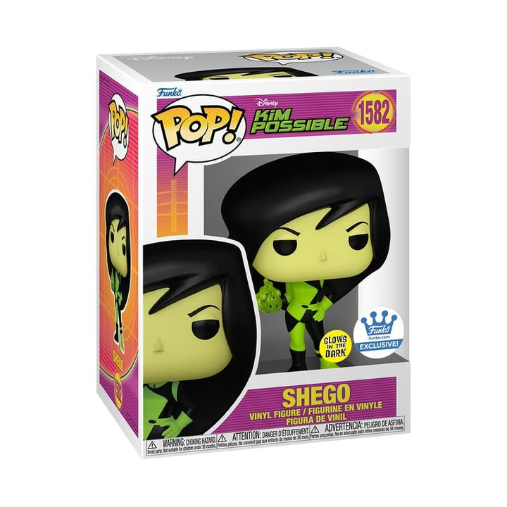 Funko Pop! Disney: Kim Possible - Shego Glow-in-the-Dark Shop Exclusive
