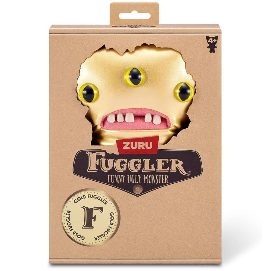 Zuru Fuggler: Gold Fuggs 9" Funny Ugly Monster Plush | Choose Your Character