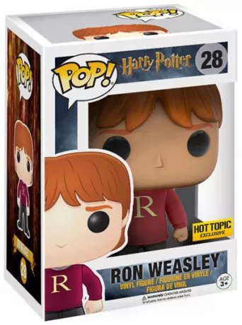 Funko POP! Movies: Harry Potter - Ron Weasley Sweater Exclusive