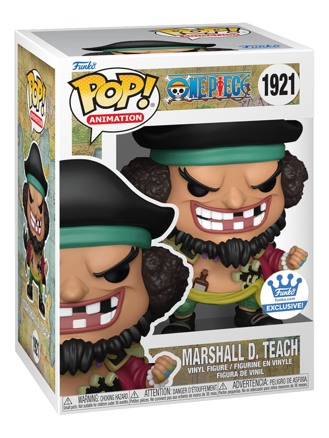 Funko Pop! One Piece Marshall D. Teach #1921 Shop Exclusive Vinyl Figure