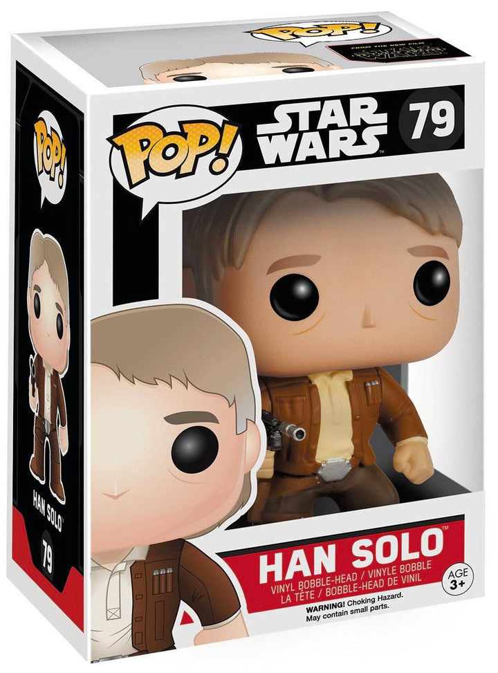 Funko POP! Star Wars: The Force Awakens - Hans Solo Vinyl Bobble Head