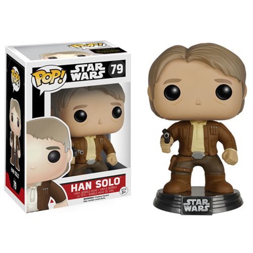 Funko POP! Star Wars: The Force Awakens - Hans Solo Vinyl Bobble Head