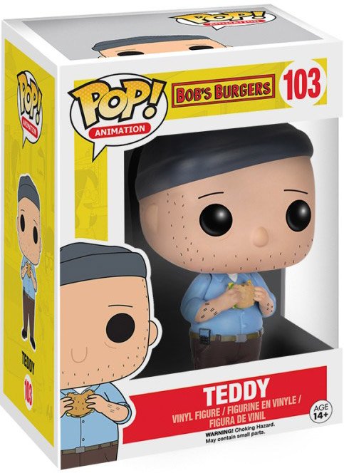 Funko POP! Animation: Bob's Burgers - Teddy Vinyl Figure