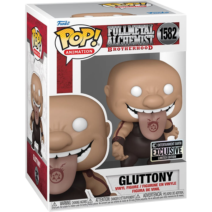 Funko Pop! Animation: Fullmetal Alchemist Brotherhood - Gluttony Entertainment Earth Exclusive
