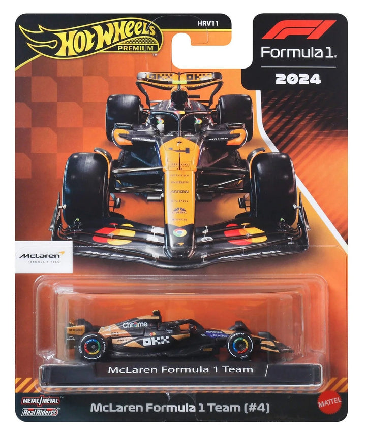 Hot Wheels Formula 1 2025 Diecast Car 1:64 Scale | McLaren / Williams / Sauber F1 Team Mini Racing Vehicle Collection