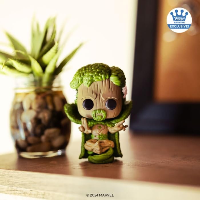 Funko Pop! Marvel: We Are Groot - Groot as Doctor Strange Shop Exclusive