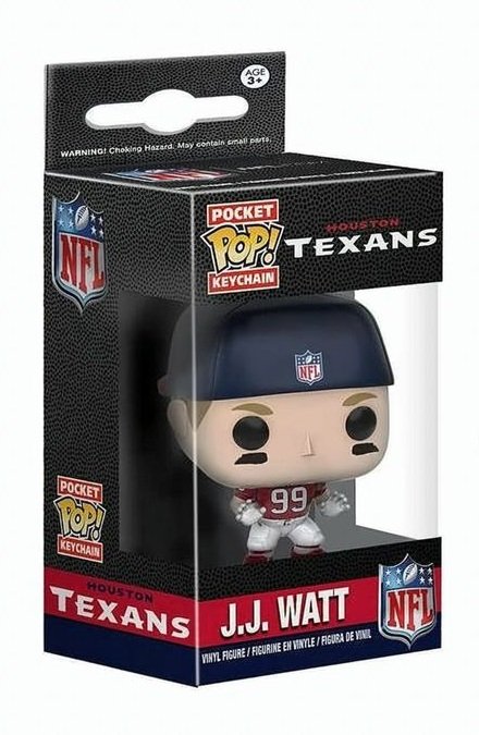 Funko Pocket Pop! Keychain: NFL Houston Texans - JJ Watt