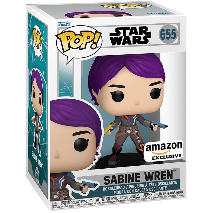 Funko Pop! Star Wars Ahsoka - Sabine Wren #655 Amazon Exclusive | Live-Action