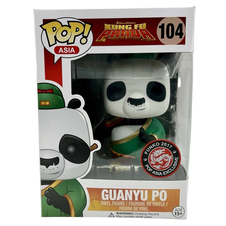 Funko Pop! Asia Exclusive: Guanyu Po #104 - Kung Fu Panda Vinyl Figure