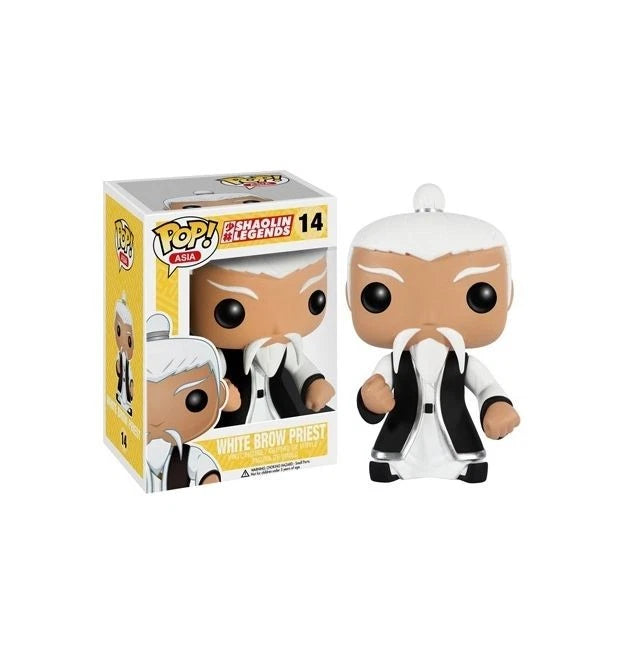 Funko Pop! Asia: Shaolin Legends - White Brow Priest #14 (2014 Exclusive)