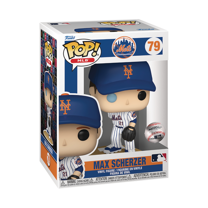 Funko Pop! Sports: MLB Dodgers Max Scherzer Home Jersey Vinyl Fig