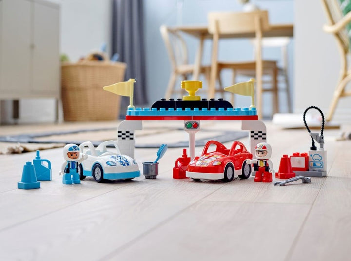Lego DUPLO Town Race Cars 10947 Cool Car-Race Building Toy