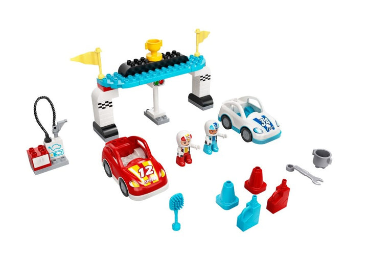 Lego DUPLO Town Race Cars 10947 Cool Car-Race Building Toy