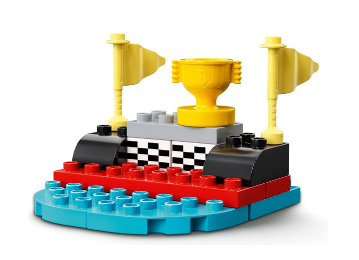 Lego DUPLO Town Race Cars 10947 Cool Car-Race Building Toy