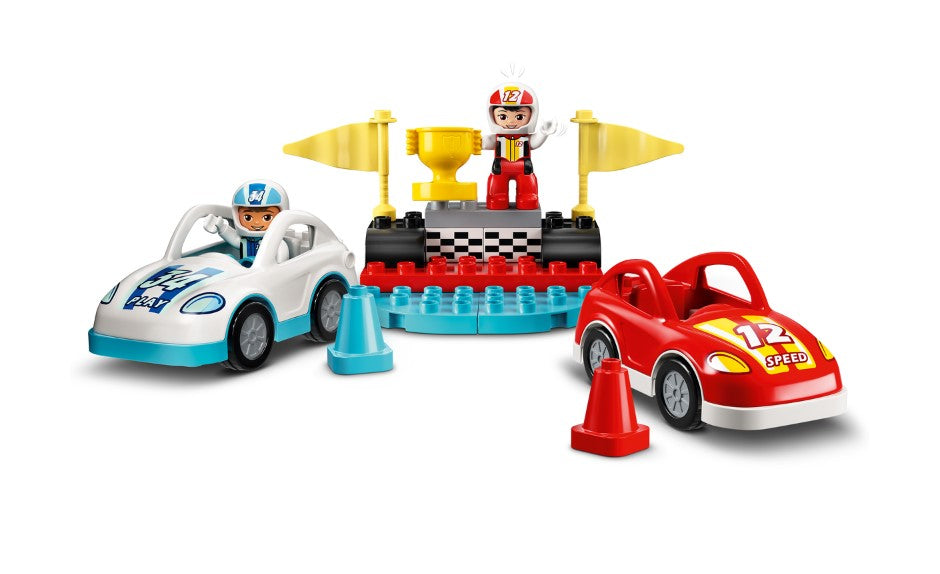 Lego DUPLO Town Race Cars 10947 Cool Car-Race Building Toy