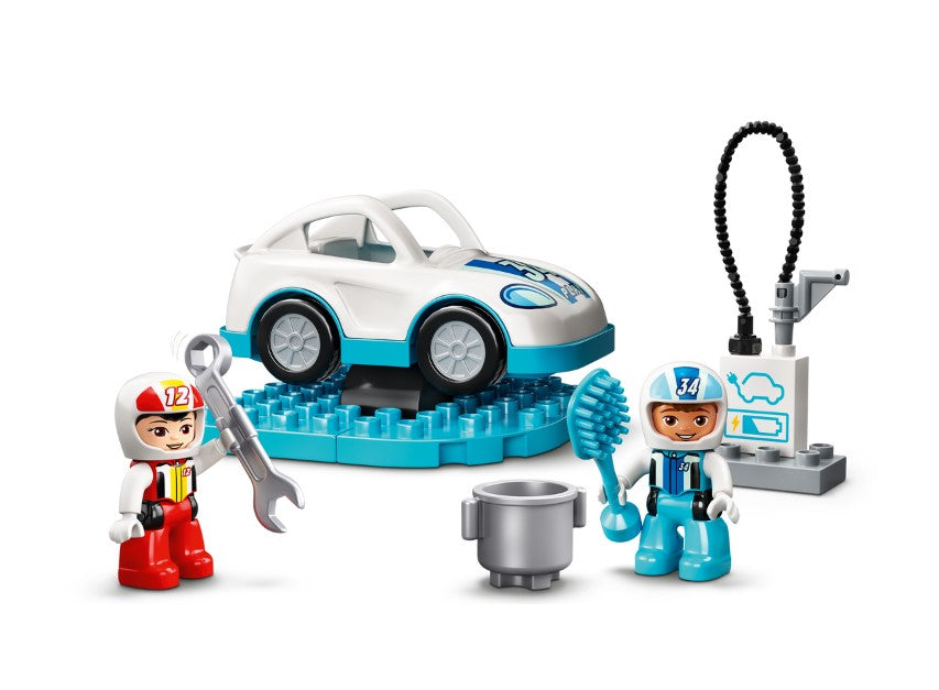 Lego DUPLO Town Race Cars 10947 Cool Car-Race Building Toy