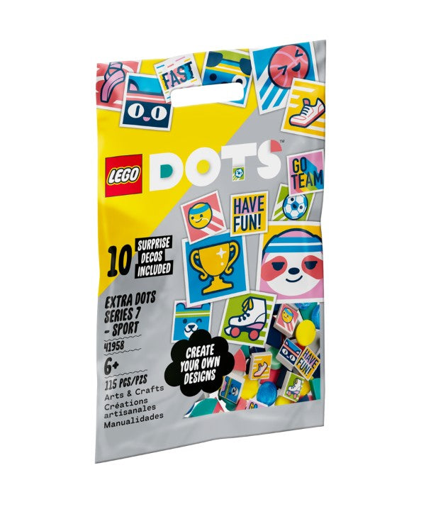 Lego DOTS Extra DOTS Series 7 – Sport 41958 DIY Decoration Building Toy Set
