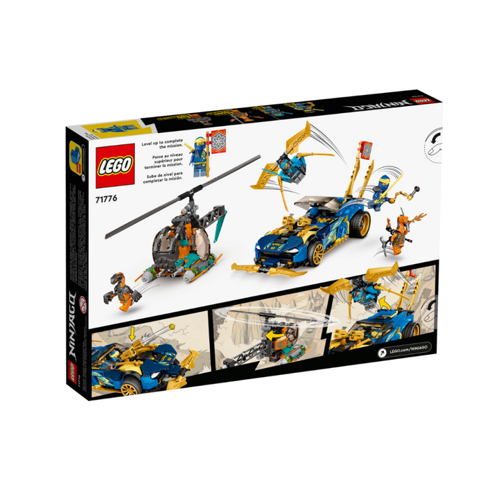 Lego Ninjago Jay & Nya's Race Car EVO Building Kit (536 Pieces)
