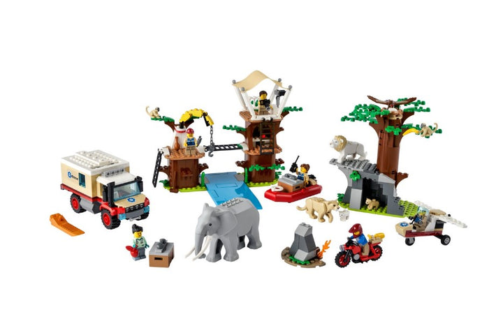 Lego City Wildlife Rescue Camp 60307 Building Kit