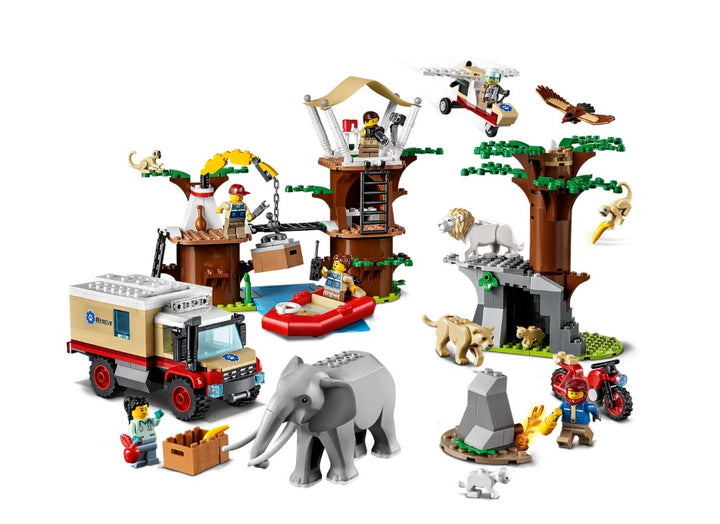 Lego City Wildlife Rescue Camp 60307 Building Kit