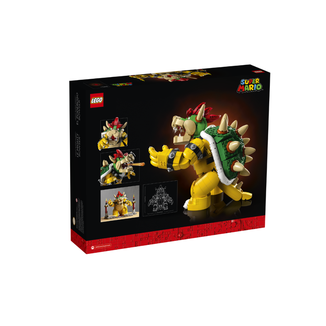 Lego Super Mario The Mighty Bowser 71411 3D Model Building Kit