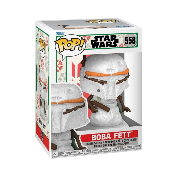Funko POP! Star Wars Holiday: Boba Fett Snowman