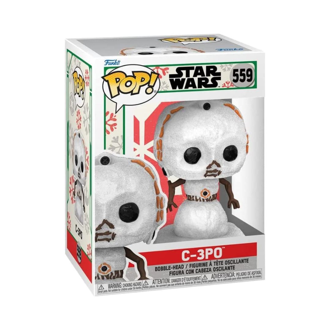 Funko POP! Star Wars Holiday: C-3PO Snowman