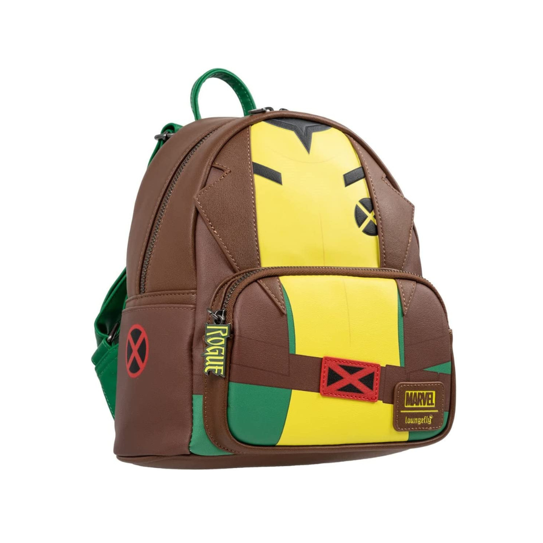 Loungefly Marvel: X-Men 90's Animated Rouge Exclusive Cosplay Mini Backpack